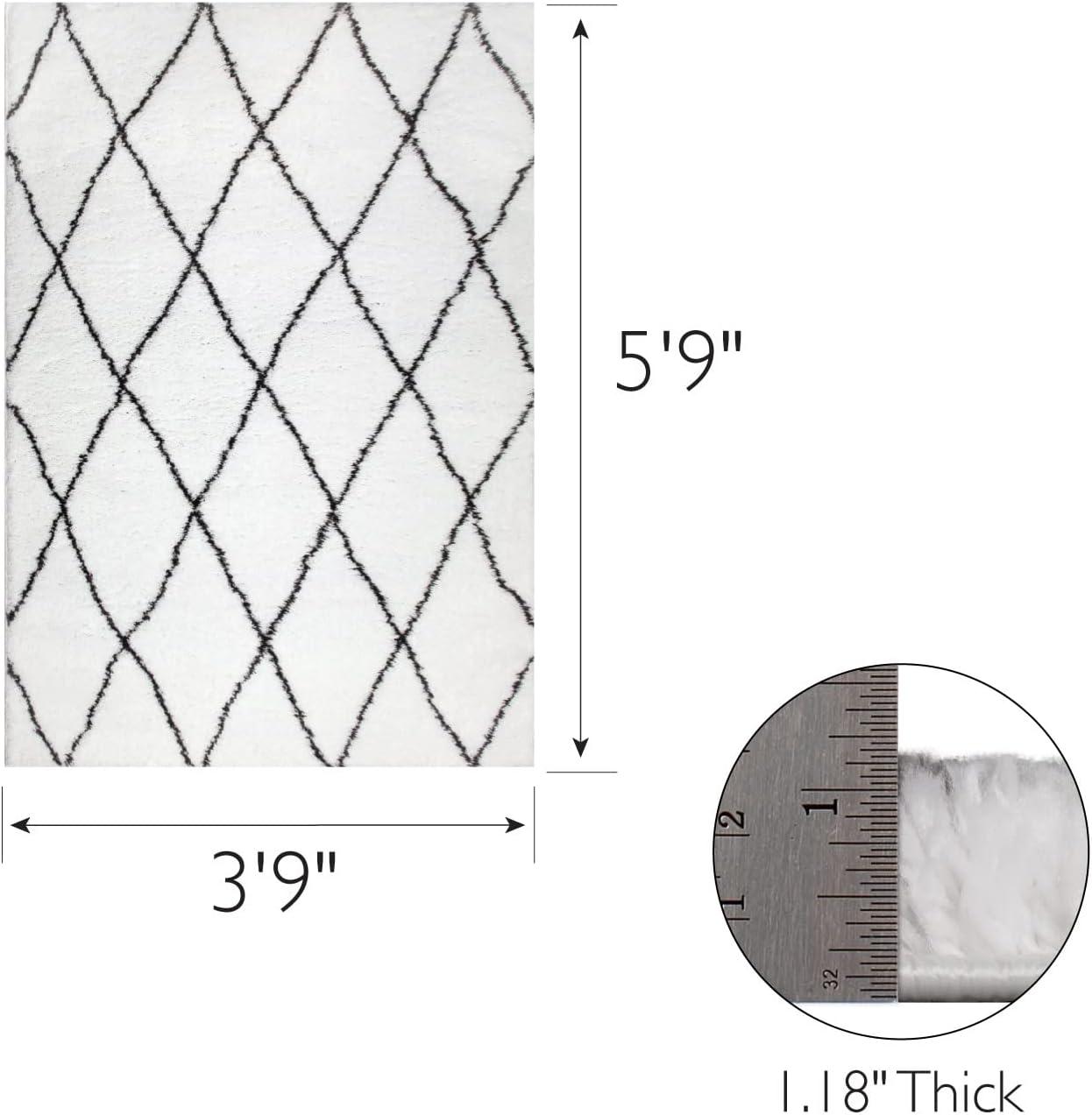 imageLeick Home 596353 Allerick Runner Vintage Monochromatic Abstract Gray Living Room Bedroom Dining Room Area Rug Runner 22 x 10WhiteGray