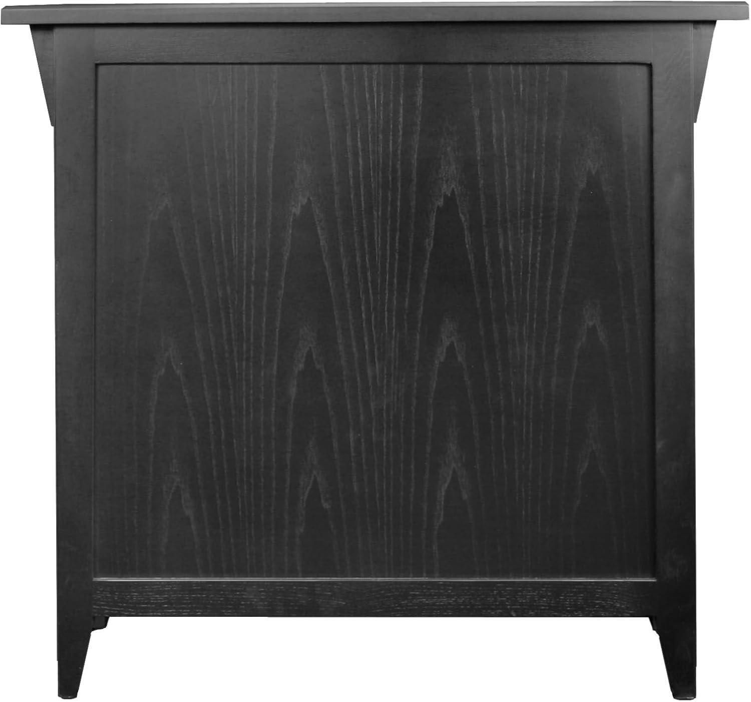 imageLeick Home Mission Hall Console Table Solid Wood 2Door Storage with 1 Interior Shelf Slim Profile Easy Assembly Russet Brown 30 in L x 11 in D x 30 in H Small Entryway Cabinet 10001RSSlate