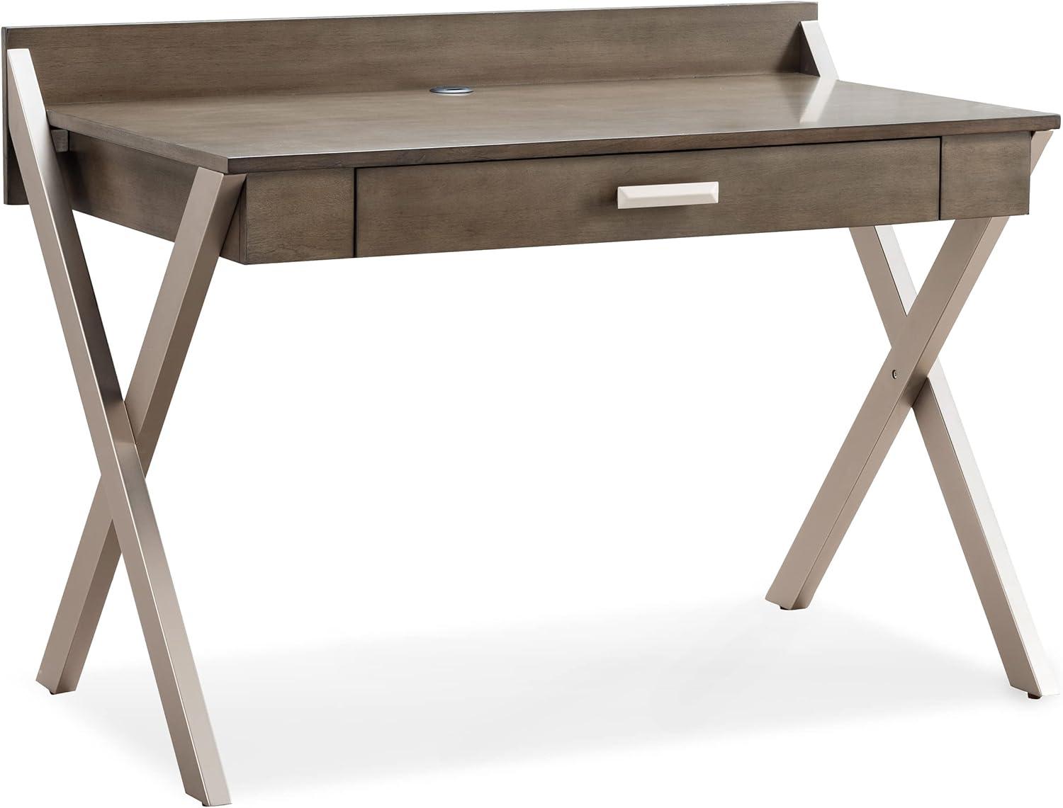 imageXLeg Laptop Computer Desk in Smoke Gray Finish