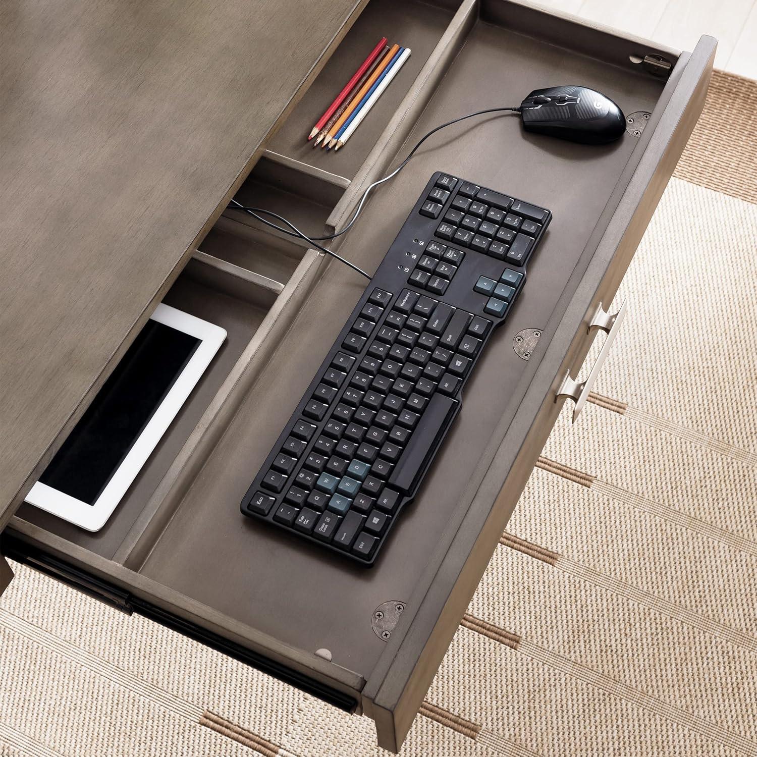 imageXLeg Laptop Computer Desk in Smoke Gray Finish