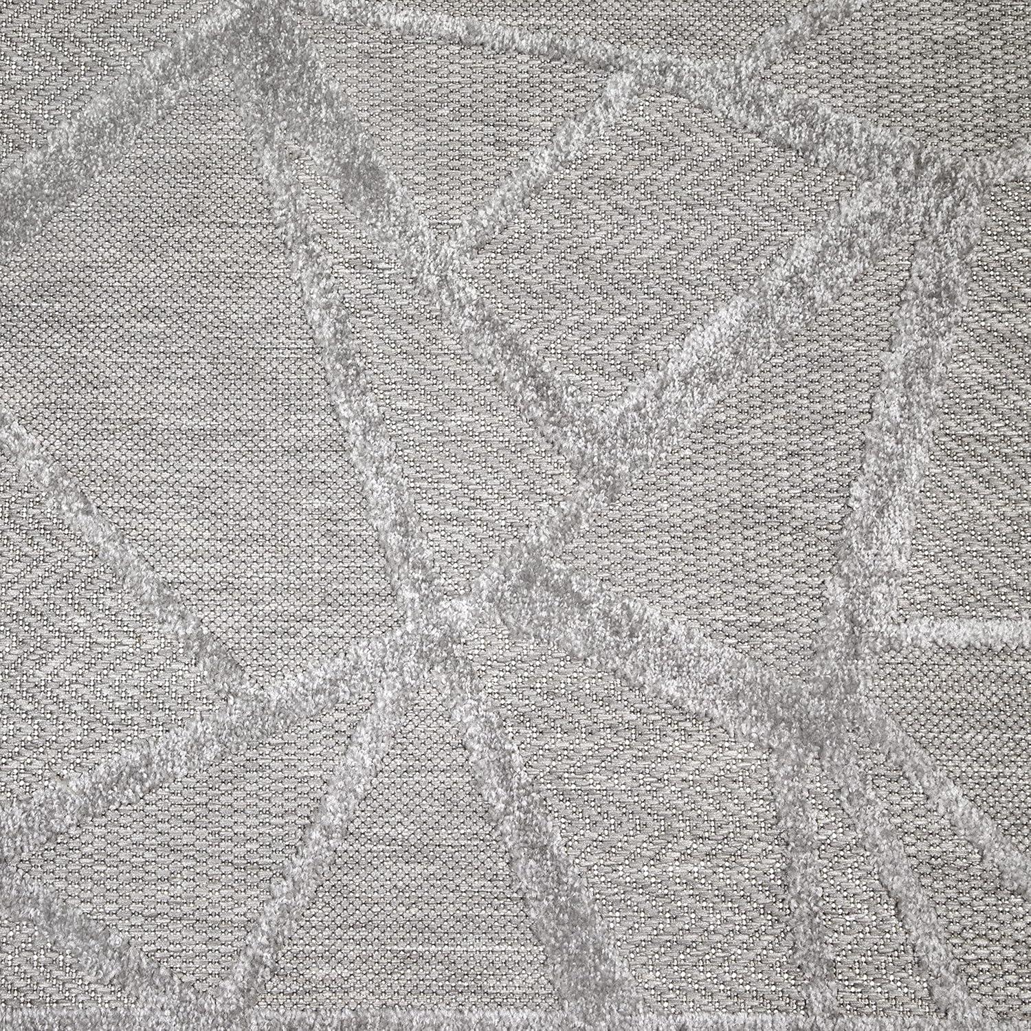 imageDesign House Leick Home 595751 Vennor Geometric Indoor Outdoor Area Rug Rectangle 710x10