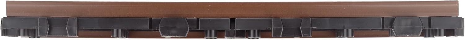imageDesign House Square Deck Tiles Interlocking Wood Composite Decking 1000lb Weight Capacity Waterproof and UV Protected Russet Canyon Brown Covers 6 Square Feet 12Inch by 12Inch 6PackRusset Canyon