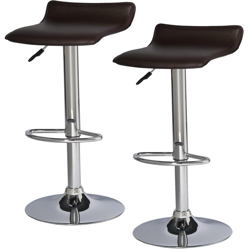 imageLeick Favorite Finds Bar Stool Set of 2 Brown