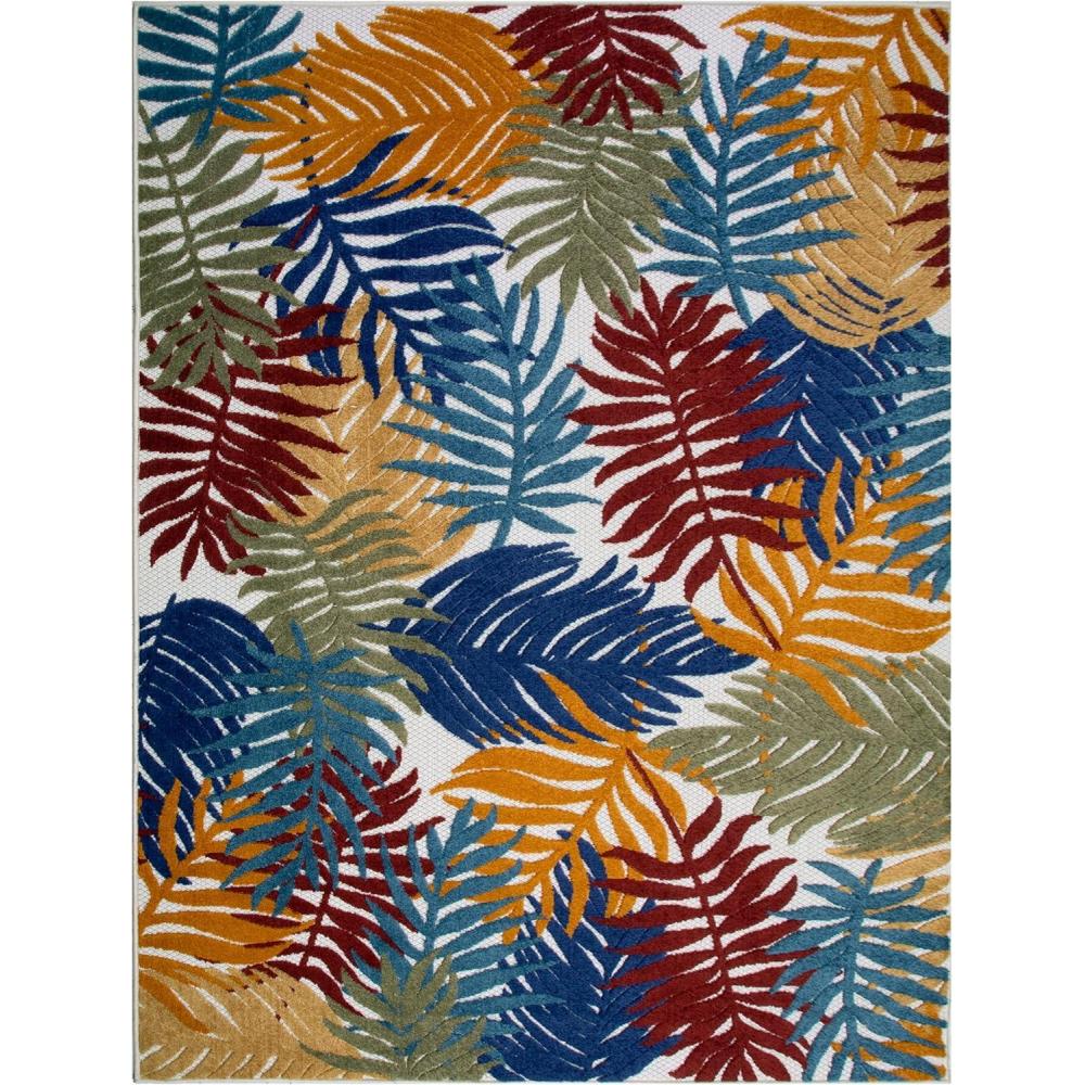 imageLeick Home 595199 Talipot Palm Indoor Outdoor Area Rug Rectangle 53x7