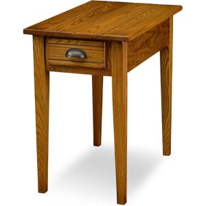 Leick Bin Pull Chair Side End Table,-Candle Glow