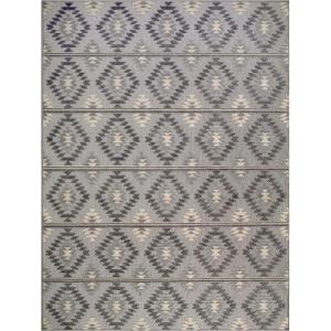 Leick Home 595462 Cirrido Southwestern Indoor Outdoor Area Rug Rectangle 4’x6′