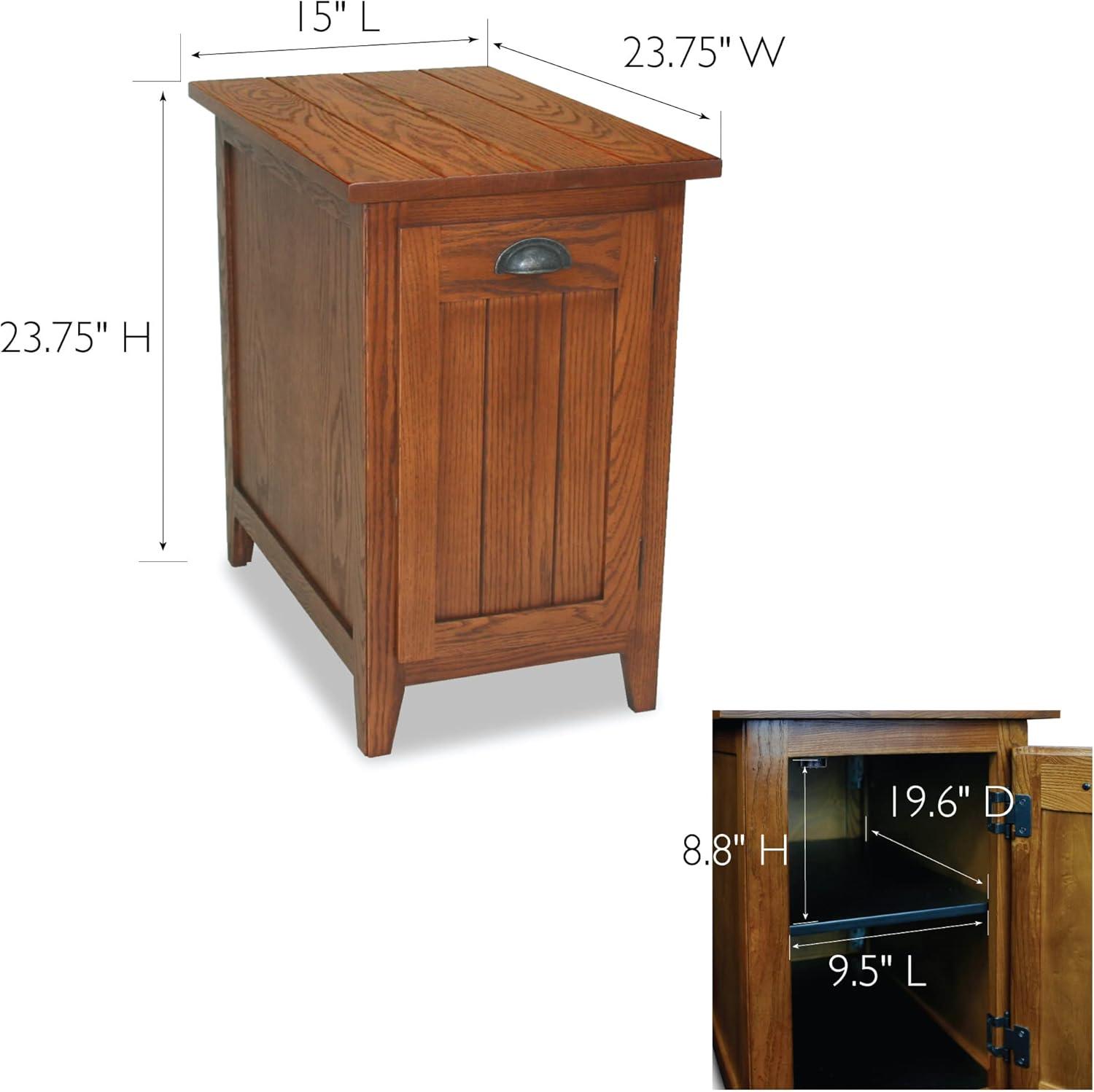 imageLeick Favorite Finds Bin PullCabinet End TableCandle Glow