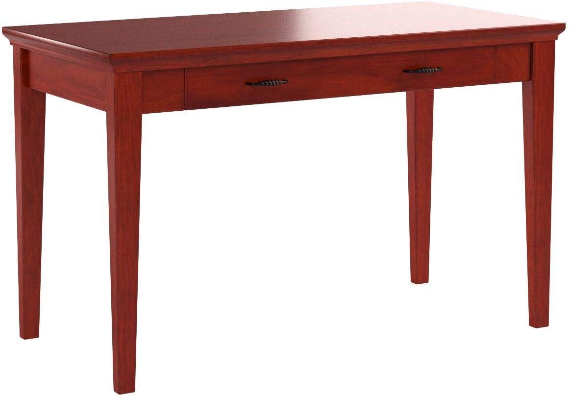 imageLeick Home 87400 Laptop Desk with Drop Front Keyboard Drawer Westwood Cherry