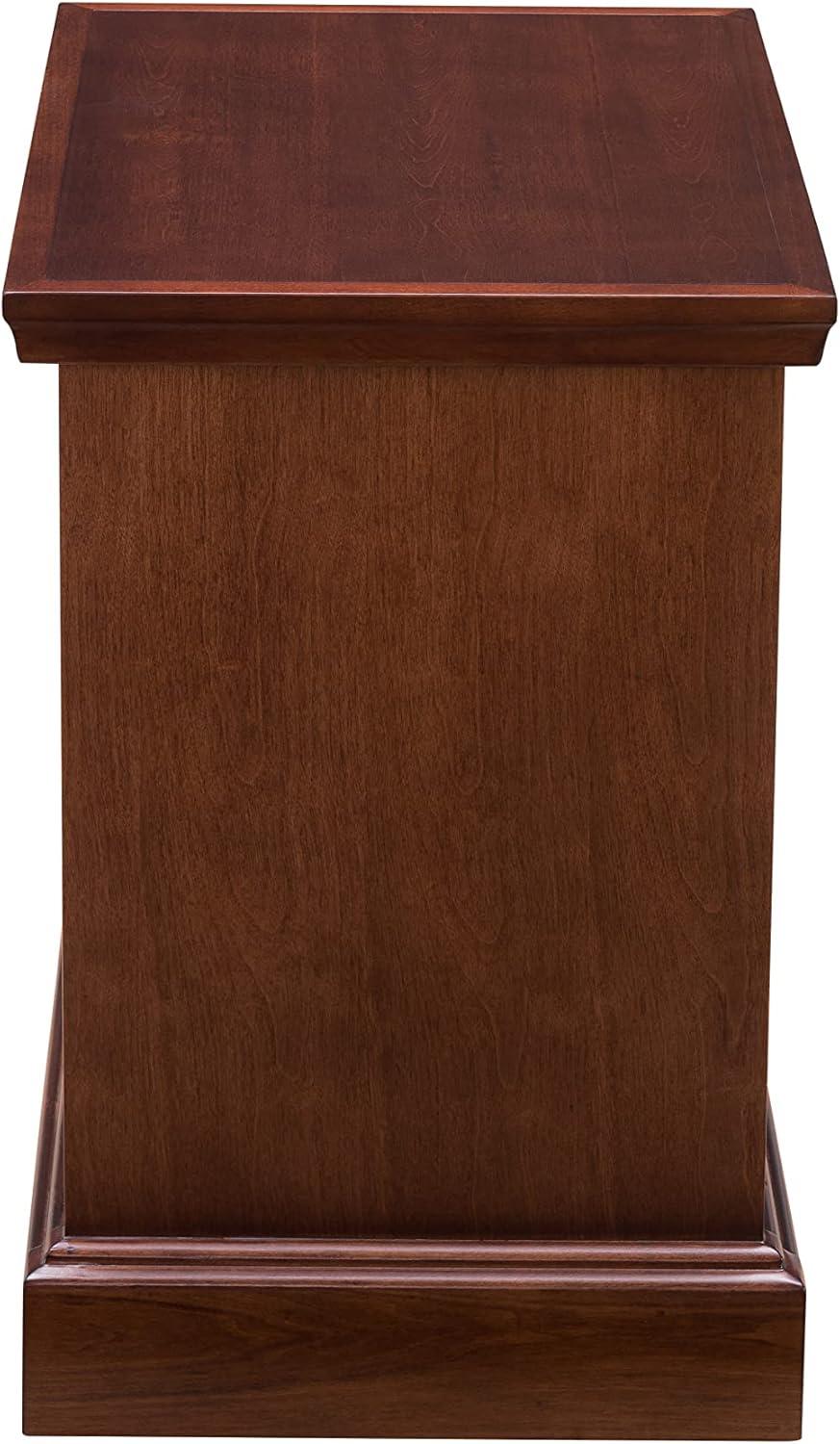 imageLeick Home 87401 Cabinet Side Table Printer Stand Westwood Cherry