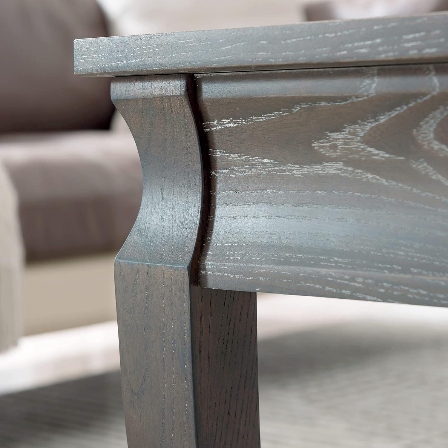 imageLeick Home Luna CondoApartment Coffee Table Gray WashGray Wash