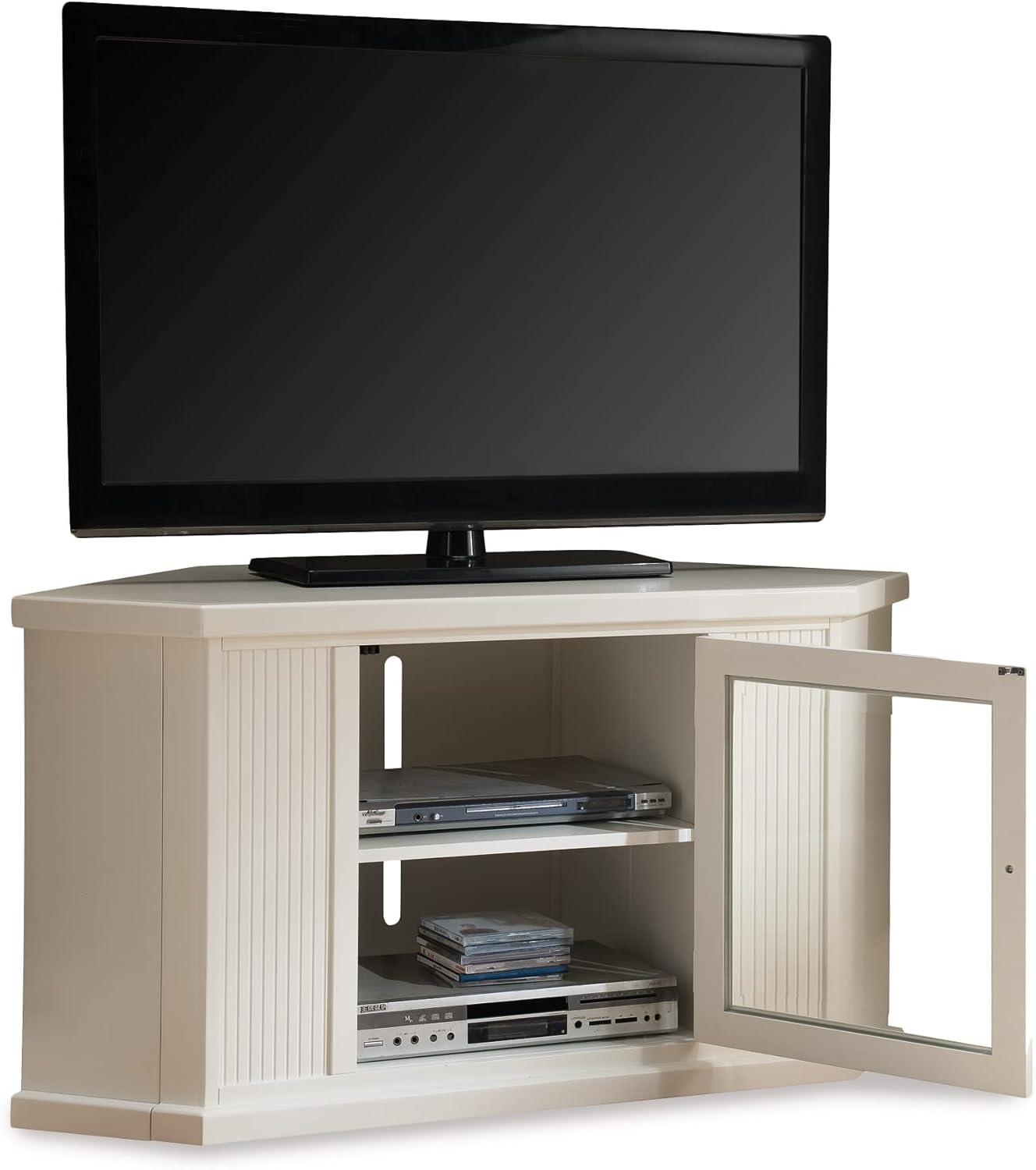 imageLeick Home Riley Holliday Corner 50 TVs 46 inches White