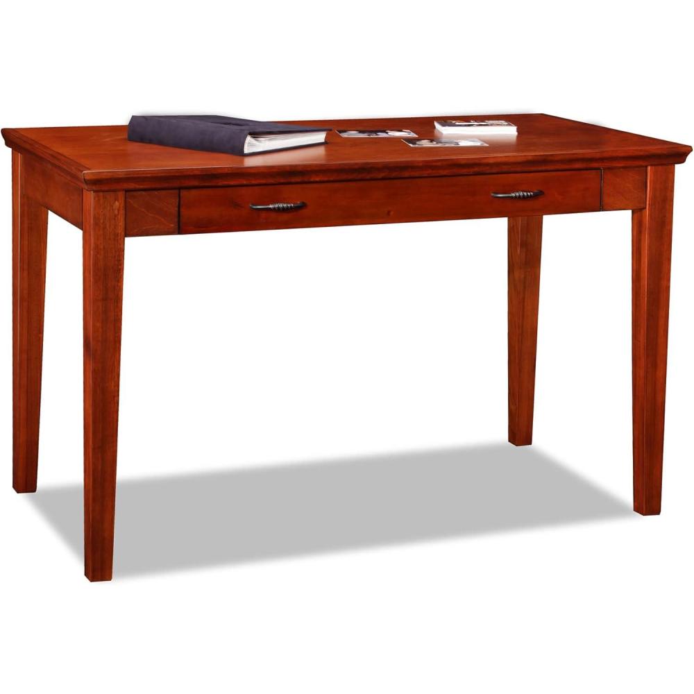 imageLeick Home 87400 Laptop Desk with Drop Front Keyboard Drawer Westwood Cherry