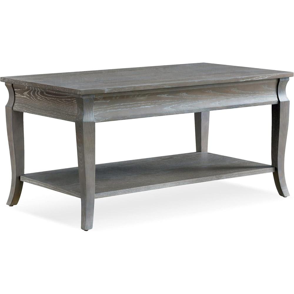 imageLeick Home Luna CondoApartment Coffee Table Gray WashGray Wash