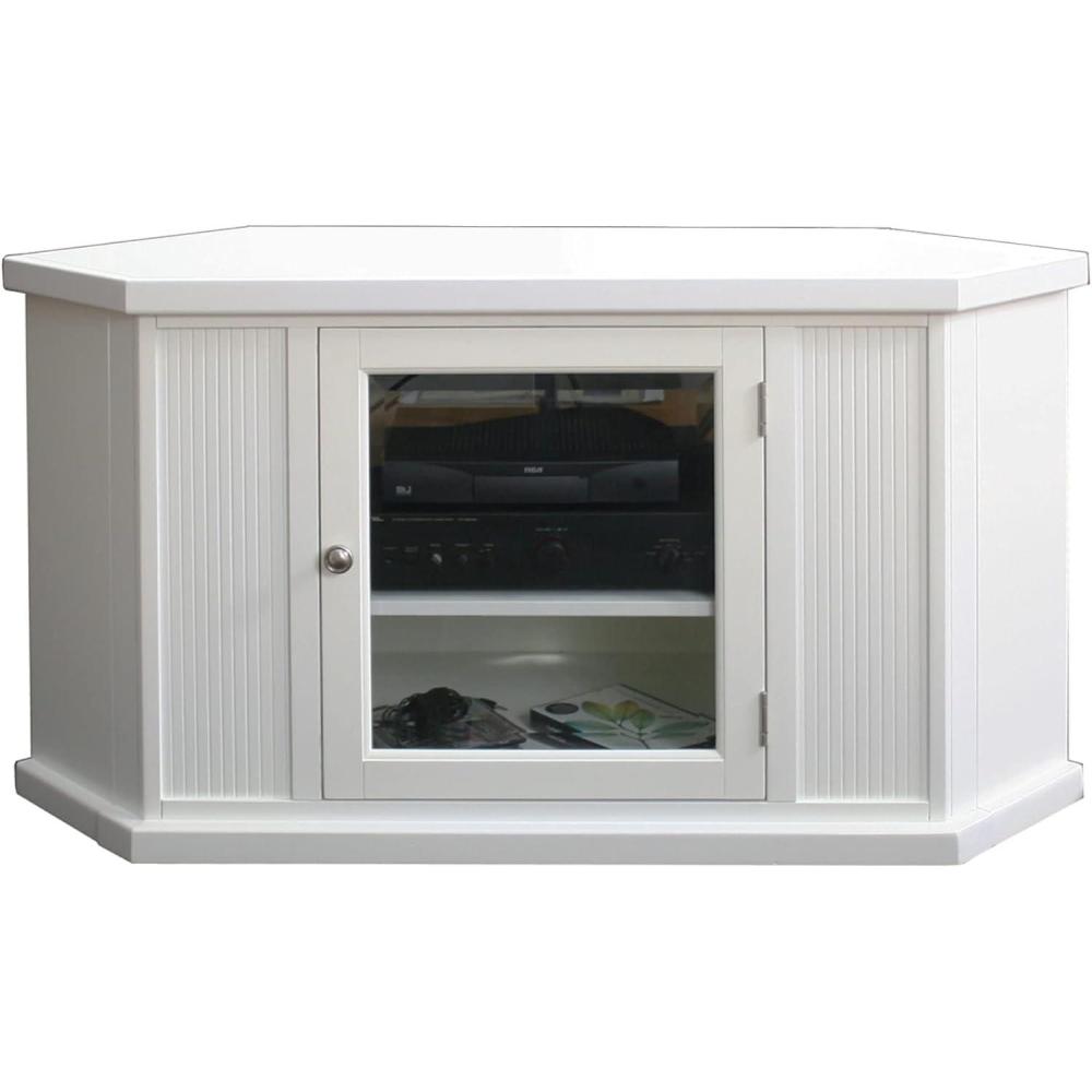 imageLeick Home Riley Holliday Corner 50 TVs 46 inches White