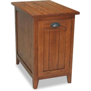 Leick Favorite Finds Bin Pull-Cabinet End Table,-Candle Glow