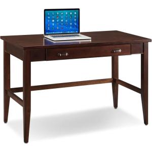 Leick Home 10511 Laurent Writing Desk with Drop Front Keyboard Drawer, Chocolate Cherry