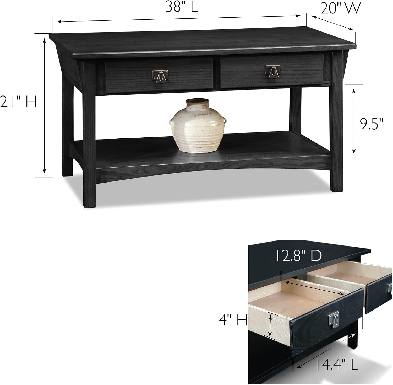 image:imageLeick Favorite Finds Coffee Table Slate