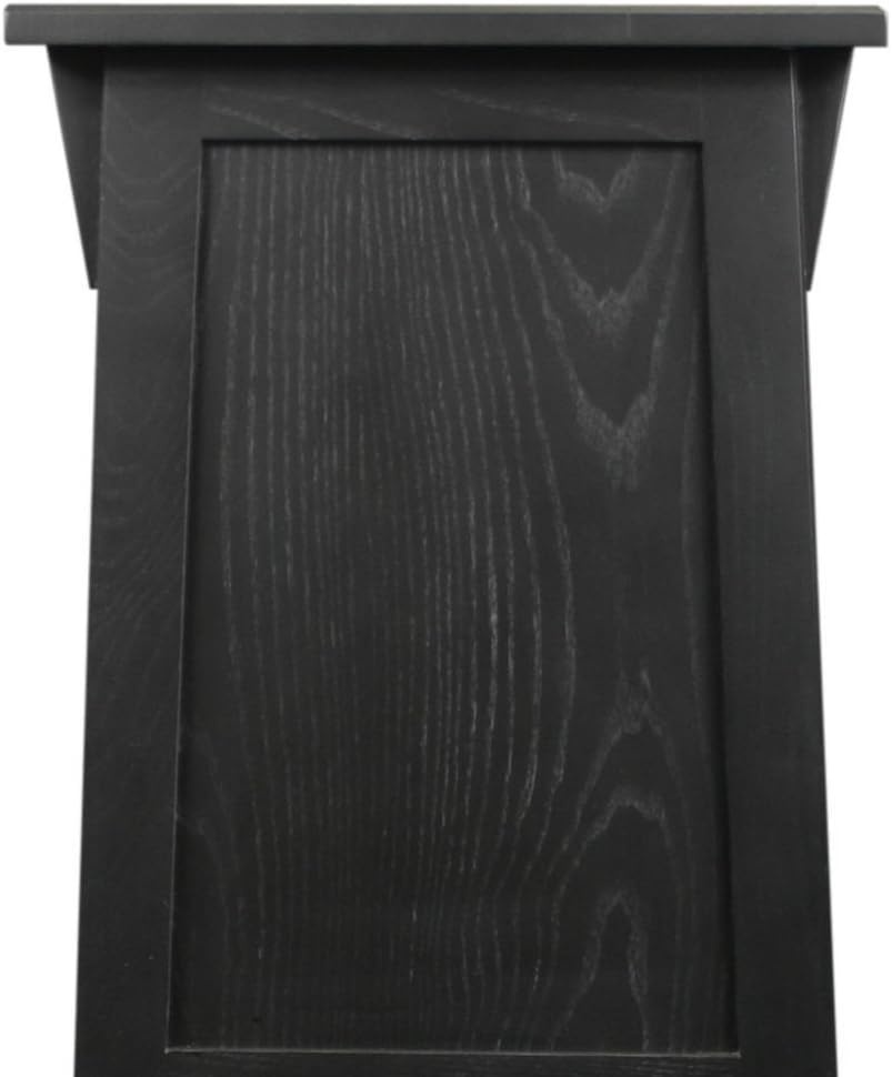 image:imageLeick Favorite Finds Mission Cabinet End Table Slate Black