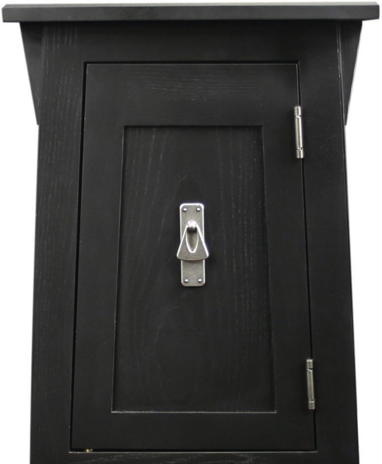image:imageLeick Favorite Finds Mission Cabinet End Table Slate Black
