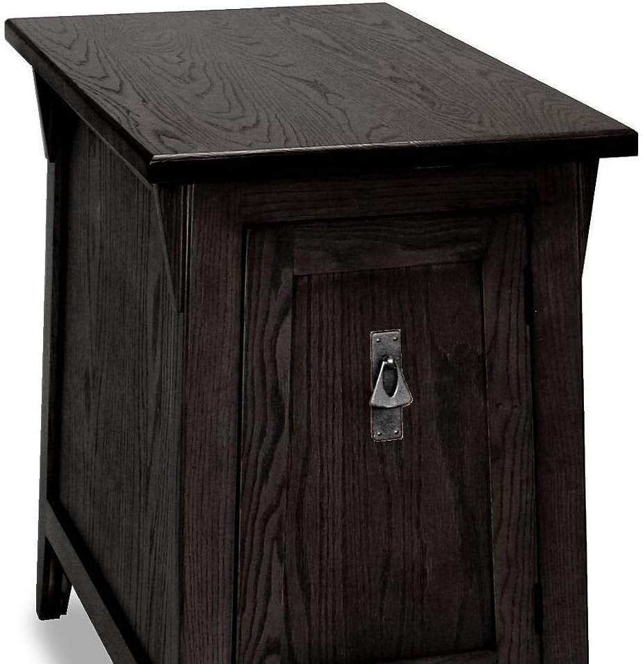 image:imageLeick Favorite Finds Mission Cabinet End Table Slate Black