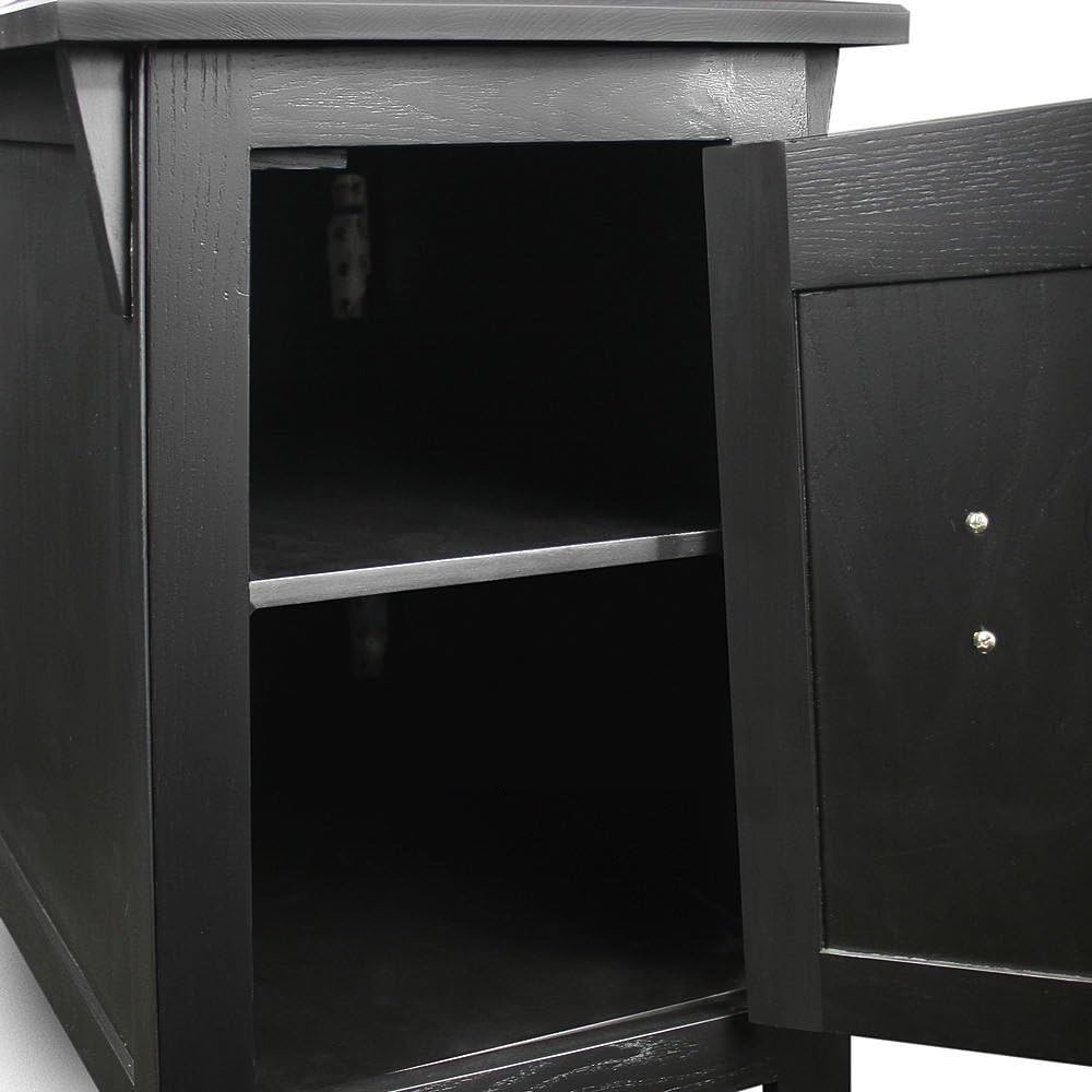 image:imageLeick Favorite Finds Mission Cabinet End Table Slate Black
